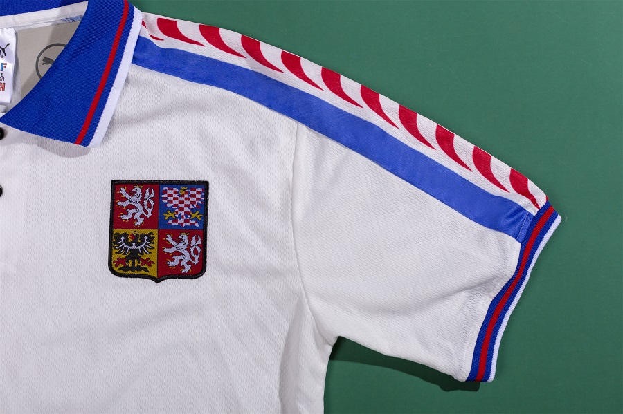 Retro Czech Republic Away Jersey 1996 - minejerseys