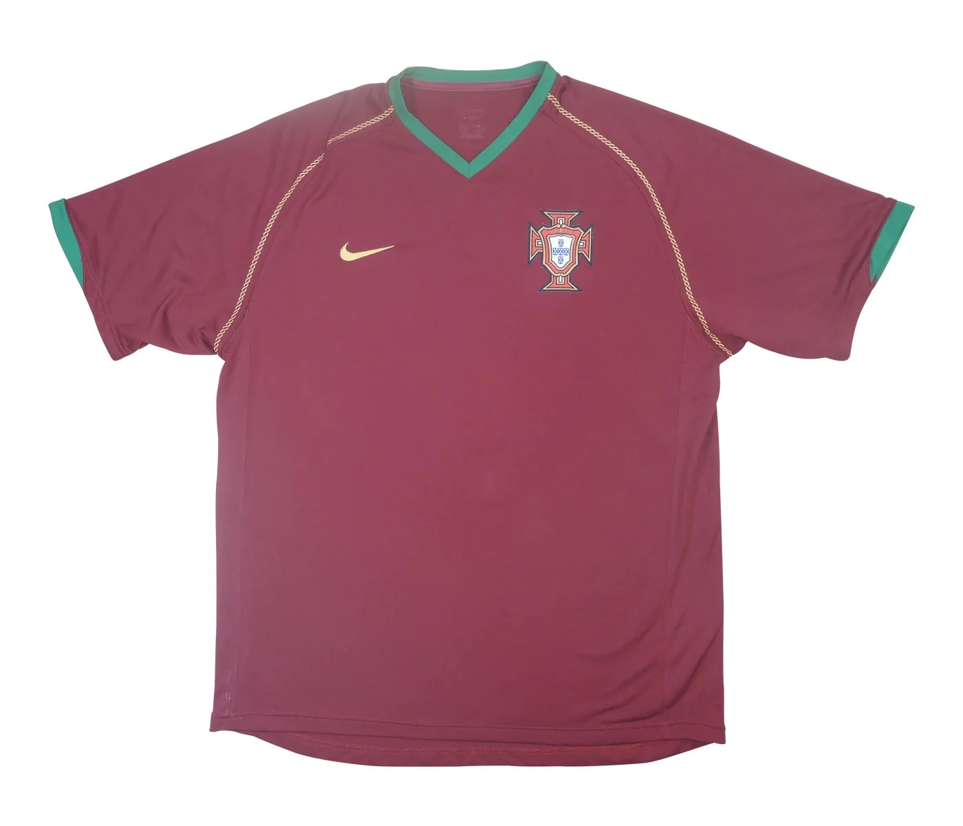 Retro Portugal Home Jersey World Cup 2006 - minejerseys