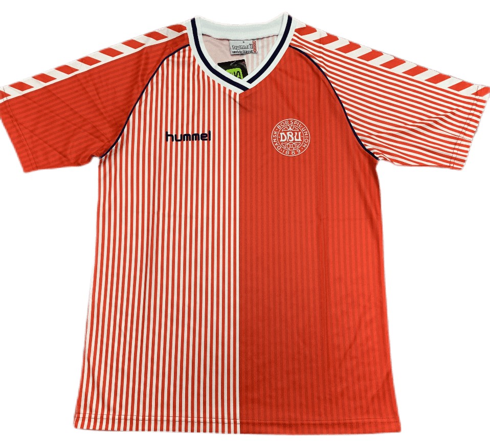 Retro Denmark Home Jersey 1986 - minejerseys