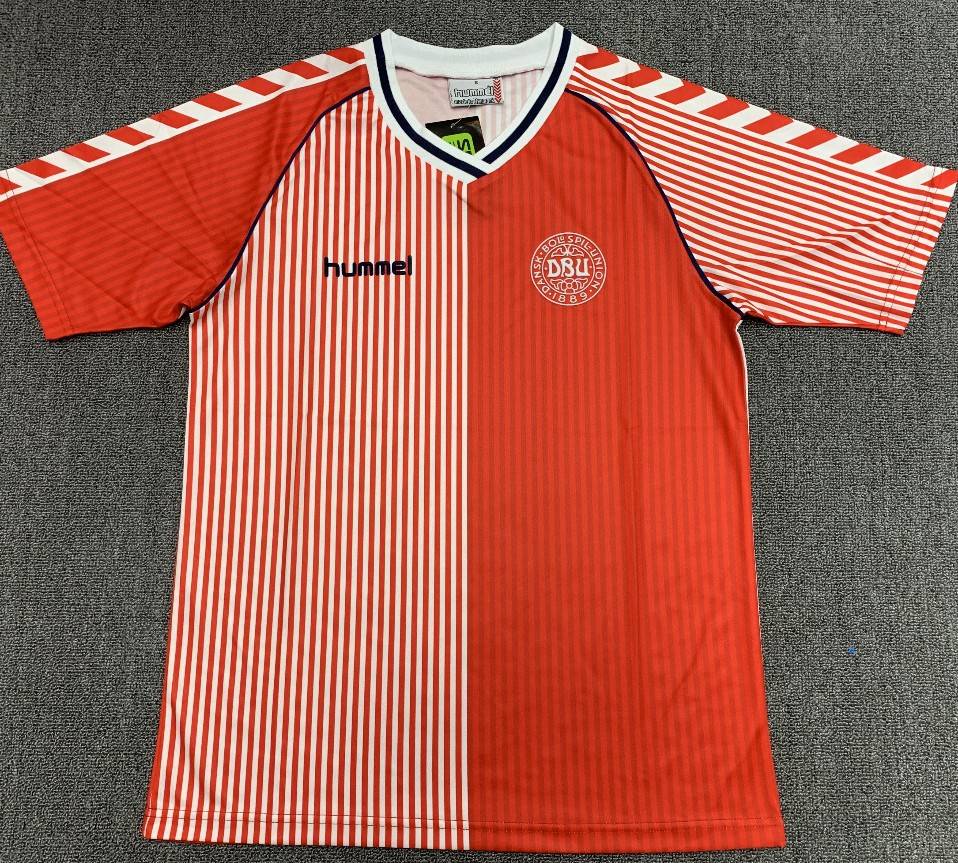Retro Denmark Home Jersey 1986 - minejerseys