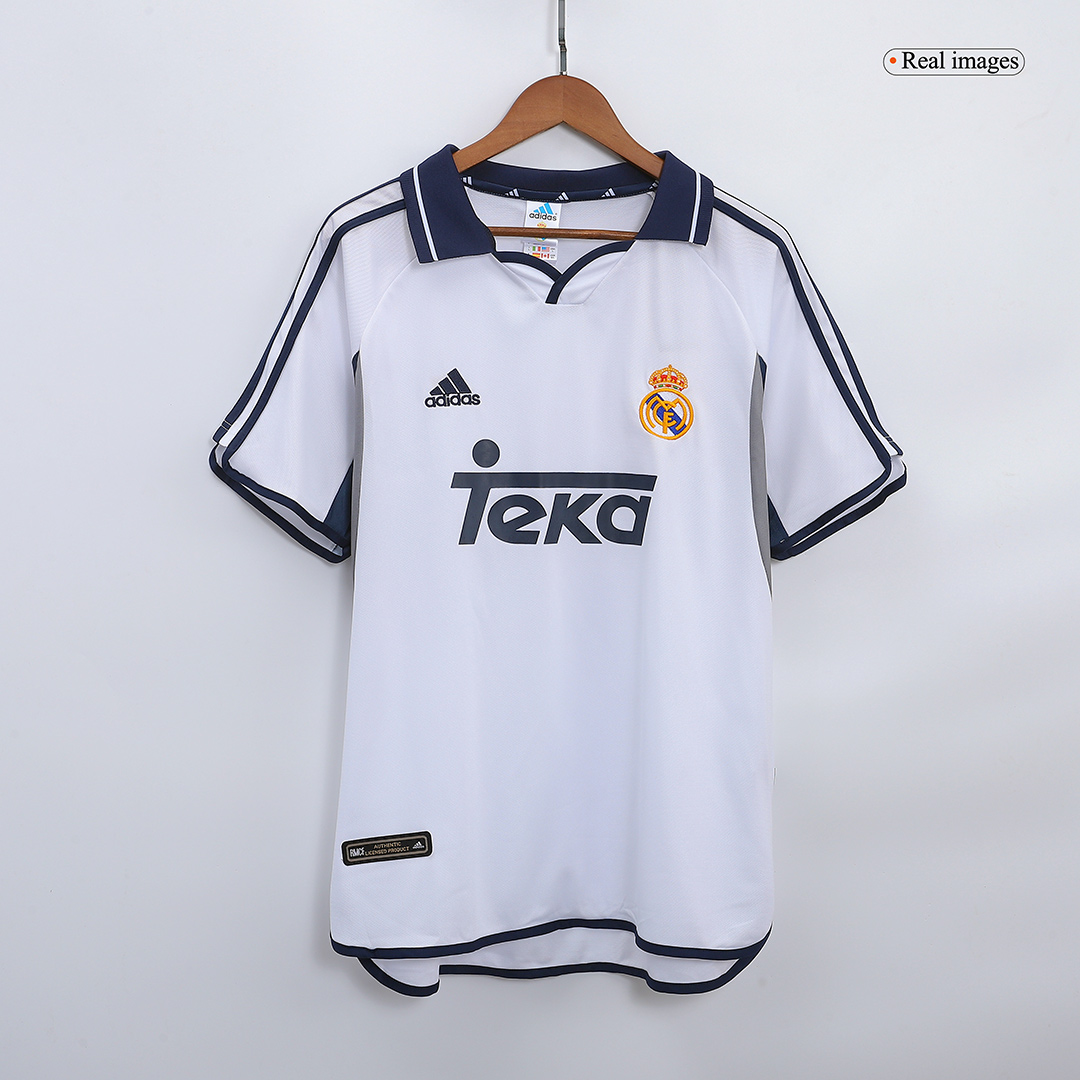 Retro Real Madrid Home Jersey 2000/01 - minejerseys