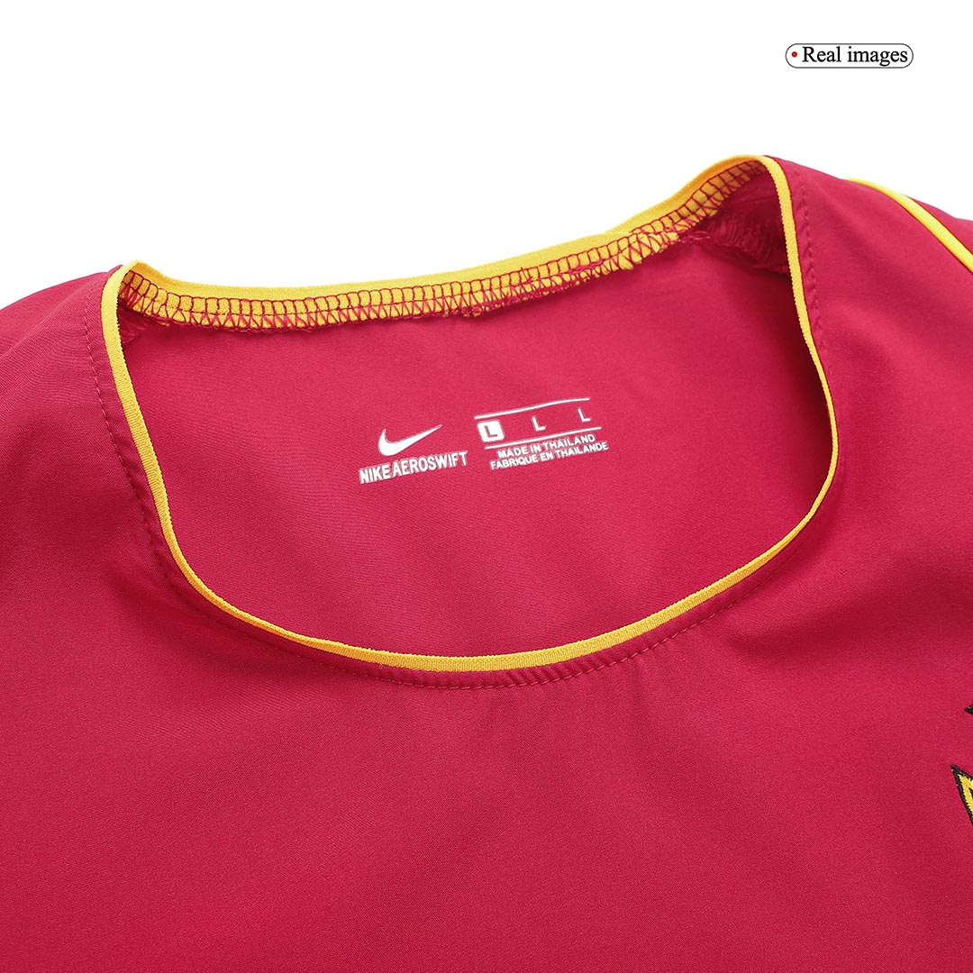 Figo #7 Retro Portugal Home Jersey World Cup 2002 - minejerseys