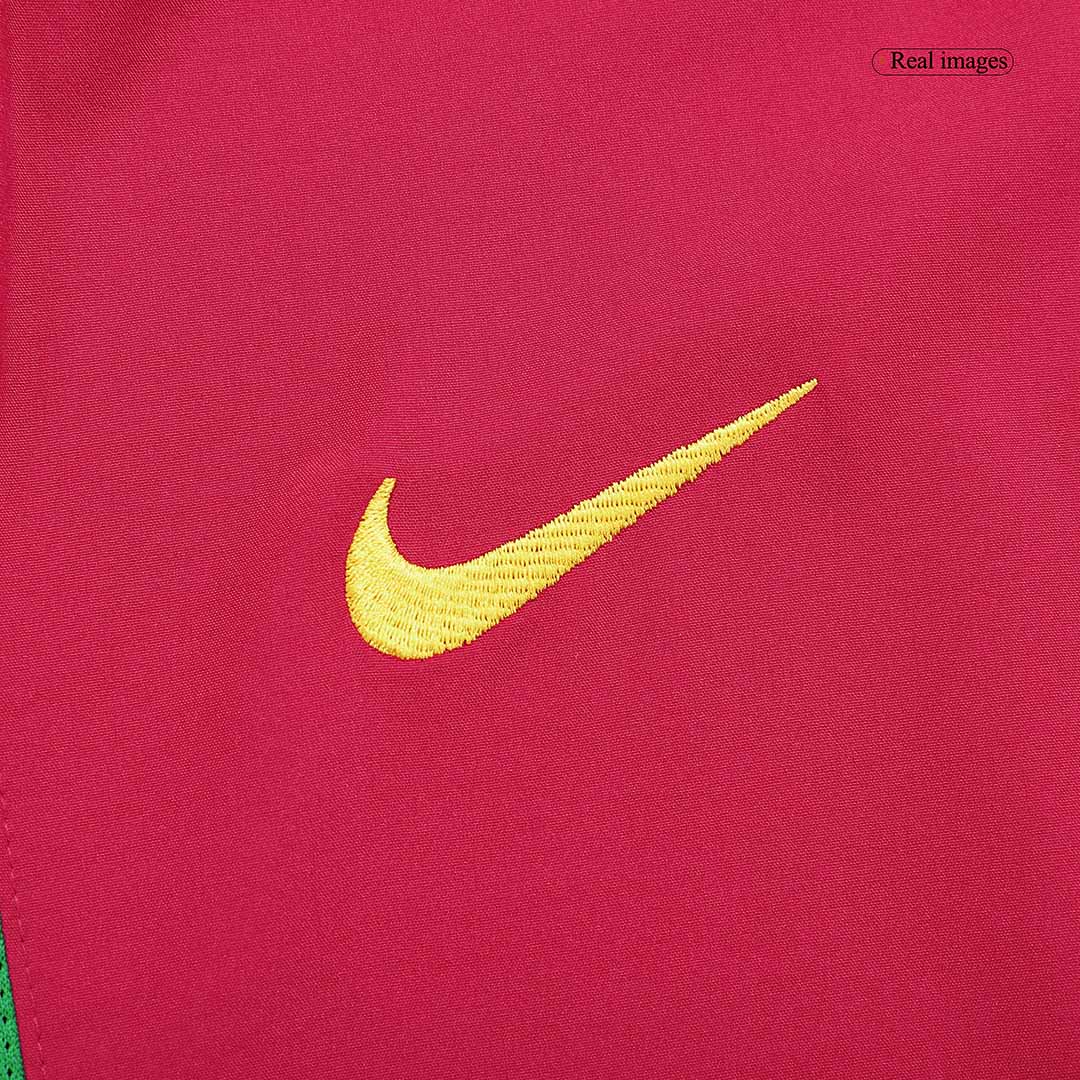 Figo #7 Retro Portugal Home Jersey World Cup 2002 - minejerseys