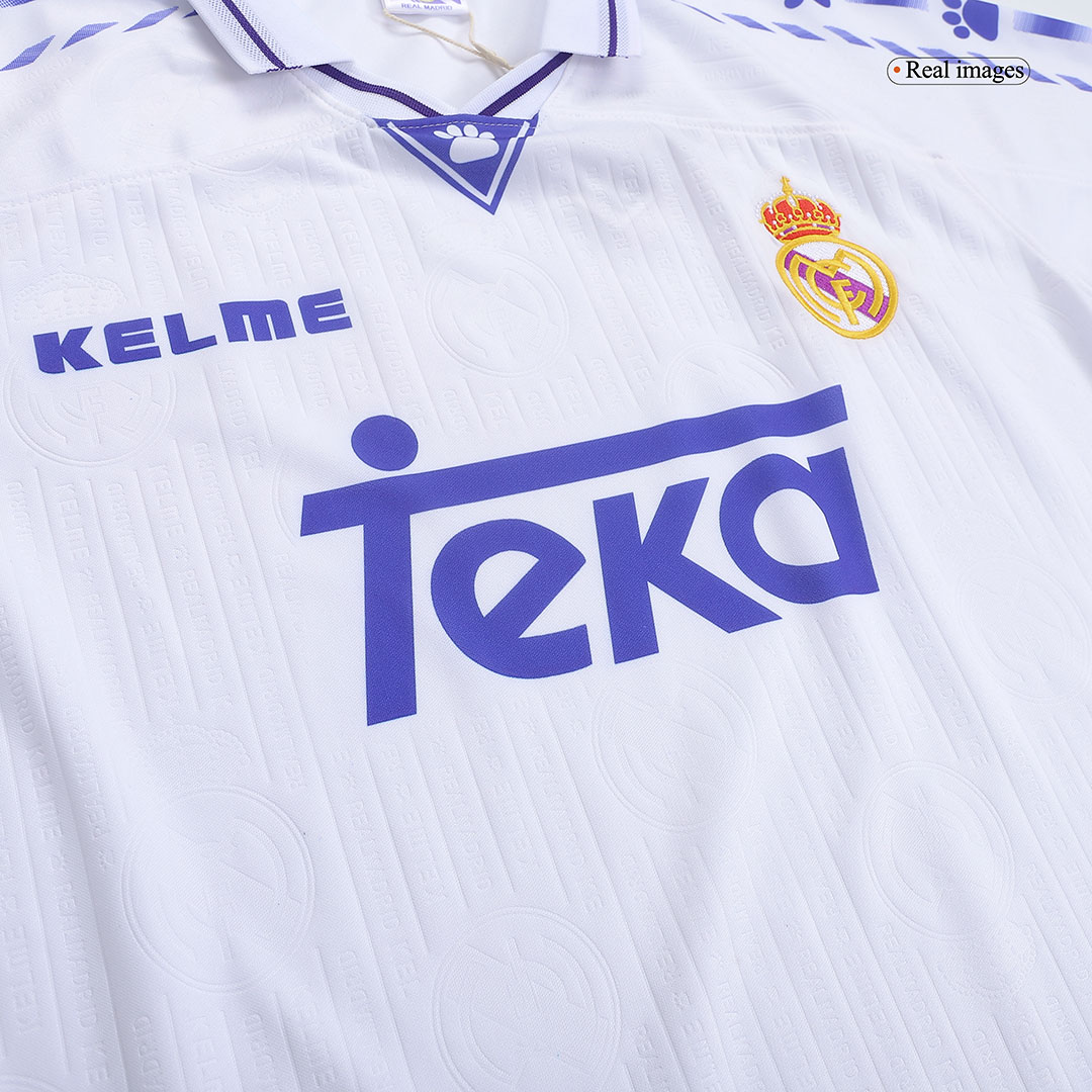 Retro Real Madrid Home Jersey 1996/97 - minejerseys