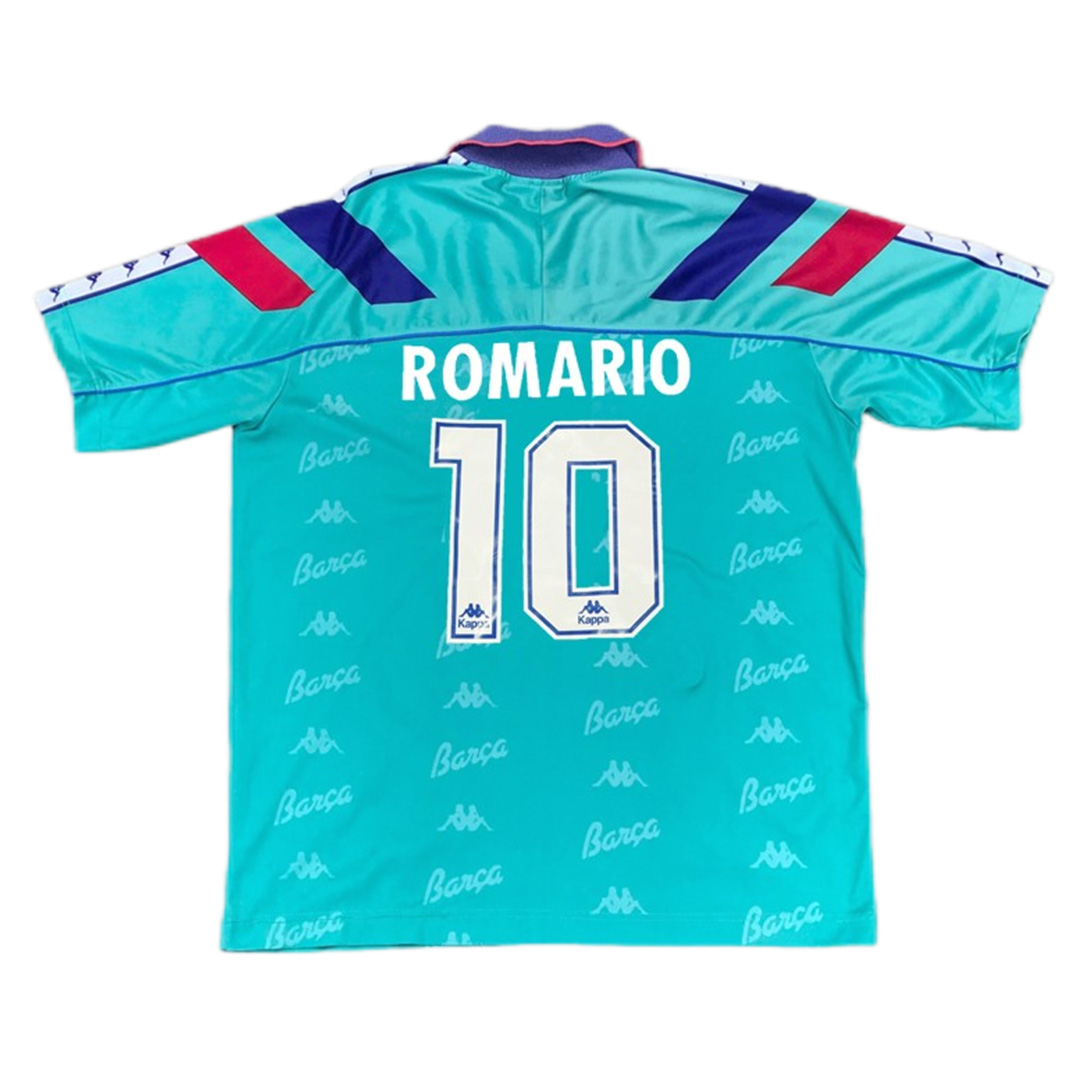 Romario #10 Retro Barcelona Away Jersey 1992/95 - minejerseys