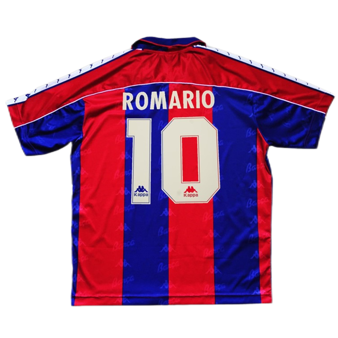 Romario #10 Retro Barcelona Home Jersey 1992/95 - minejerseys
