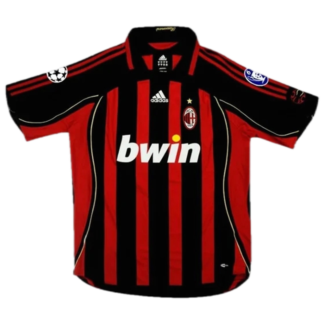 Ronaldo #99 Retro AC Milan UCL Home Jersey 2006/07 - minejerseys