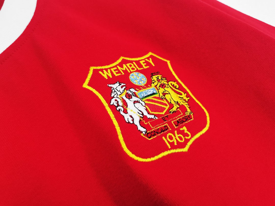 Retro Manchester United FA Cup Final Long Sleeve Jersey 1963 - minejerseys