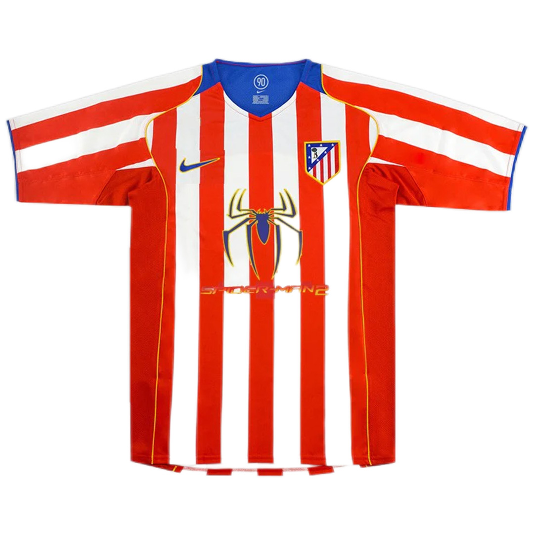 Retro Atletico Madrid Home Jersey 2004/05 - minejerseys