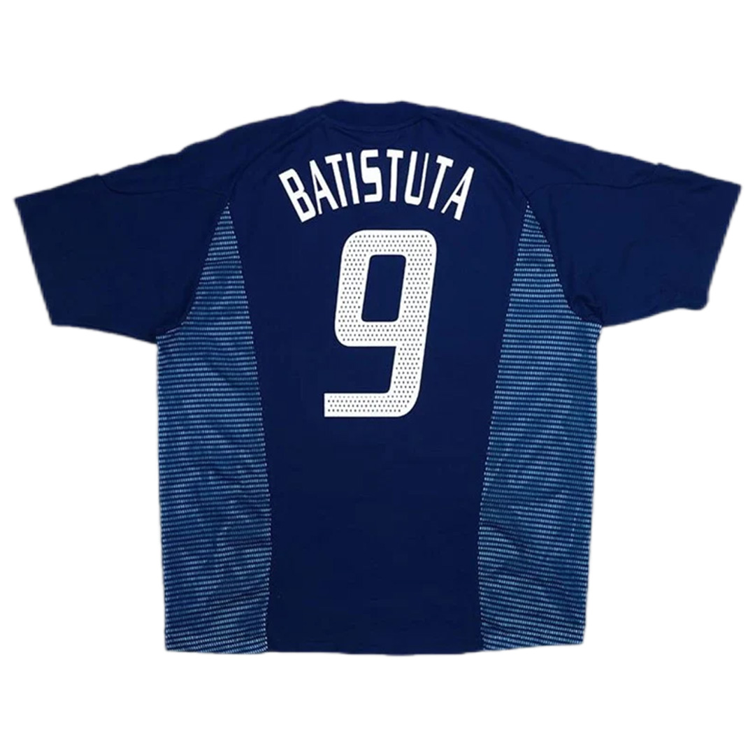 BATISTUTA #9 Retro Argentina Away Jersey World Cup 2002 - minejerseys