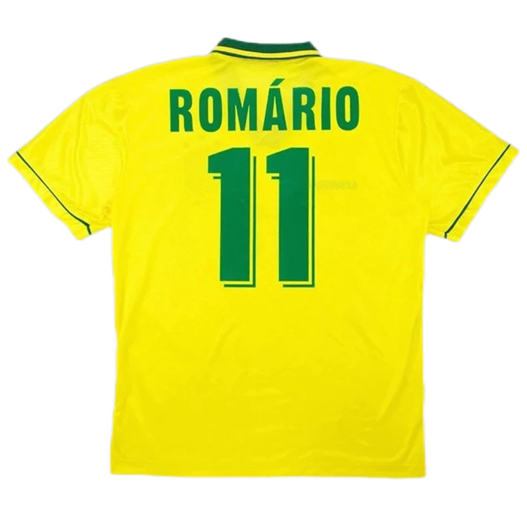 ROMÁRIO #11 Brazil Home Retro Jersey World Cup 1994 - minejerseys