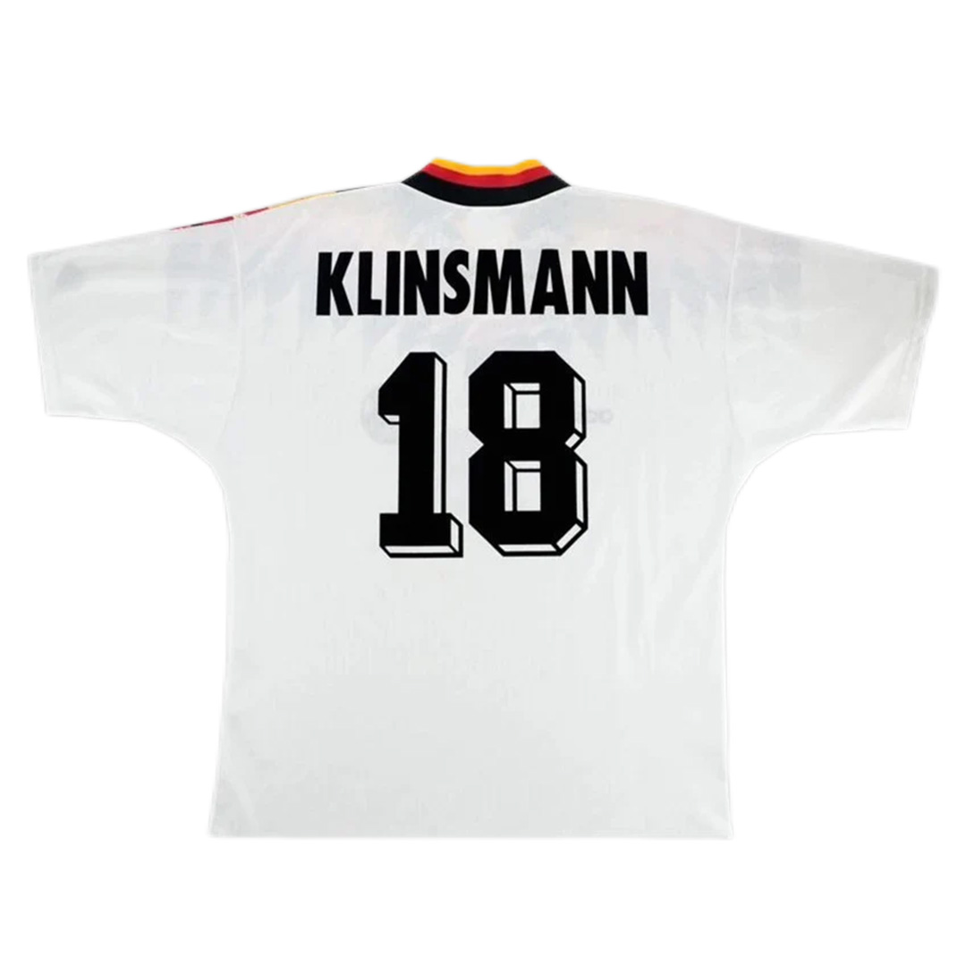KLINSMANN #18 Retro Germany Jersey Home 1994 - minejerseys