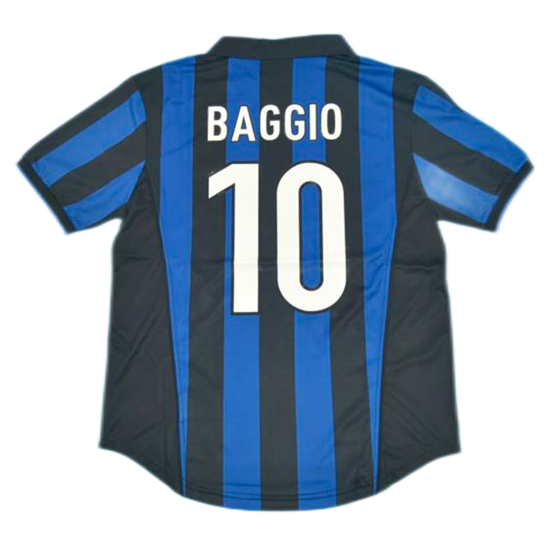 BAGGIO #10 Retro Inter Milan Home Jersey 1998/99 - minejerseys