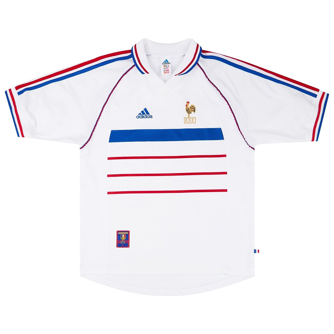 Retro France Away Jersey World Cup 1998 - minejerseys