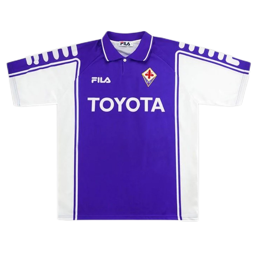 RUI COSTA #10 Retro Fiorentina Home Jersey 1999/00 - minejerseys