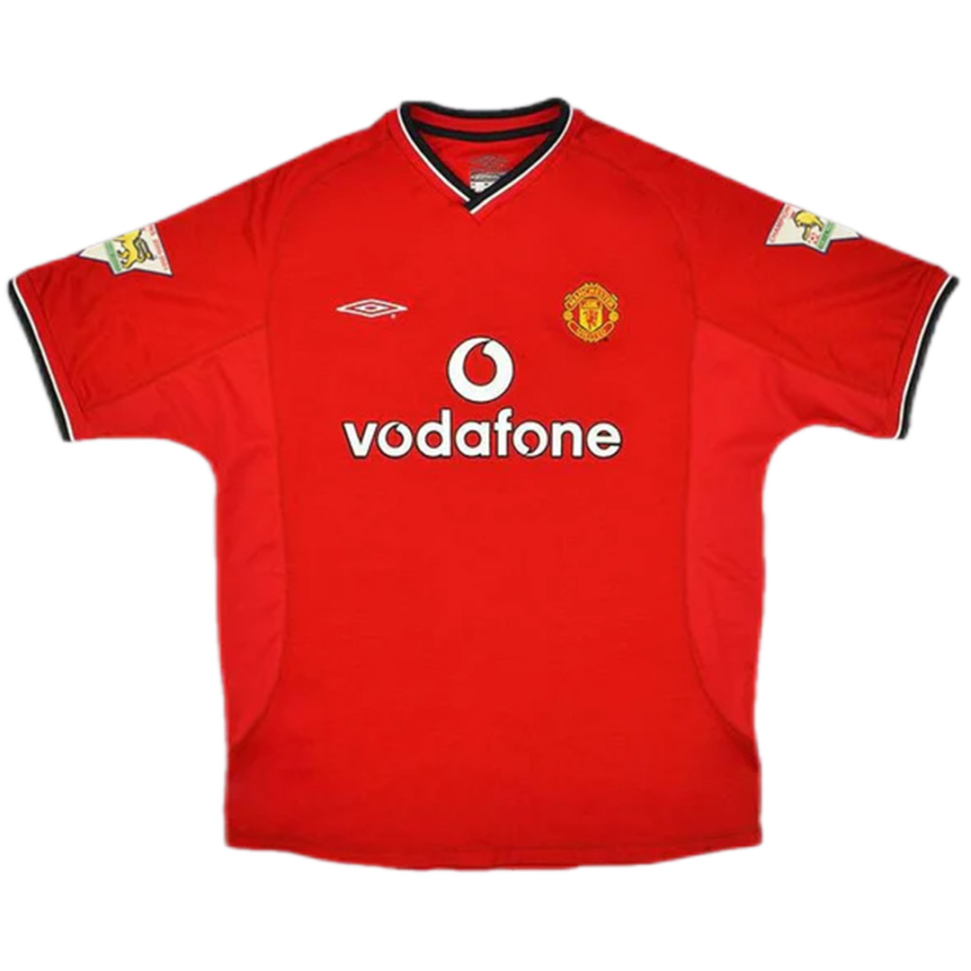 v.NISTELROOY #10 Retro Manchester United Home Jersey 2000/02 - minejerseys