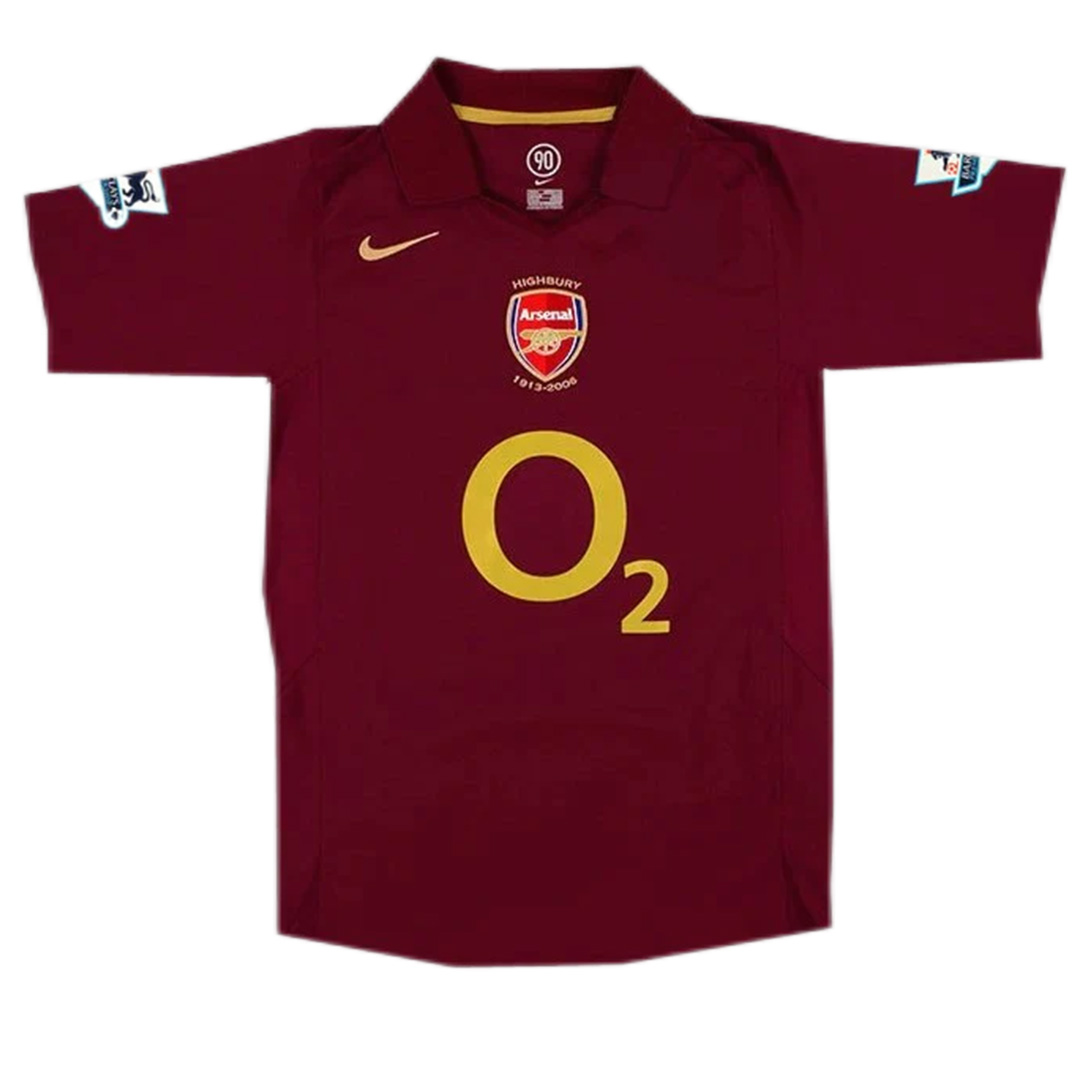 Henry #14 Retro Arsenal Home Jersey 2005/06 - minejerseys