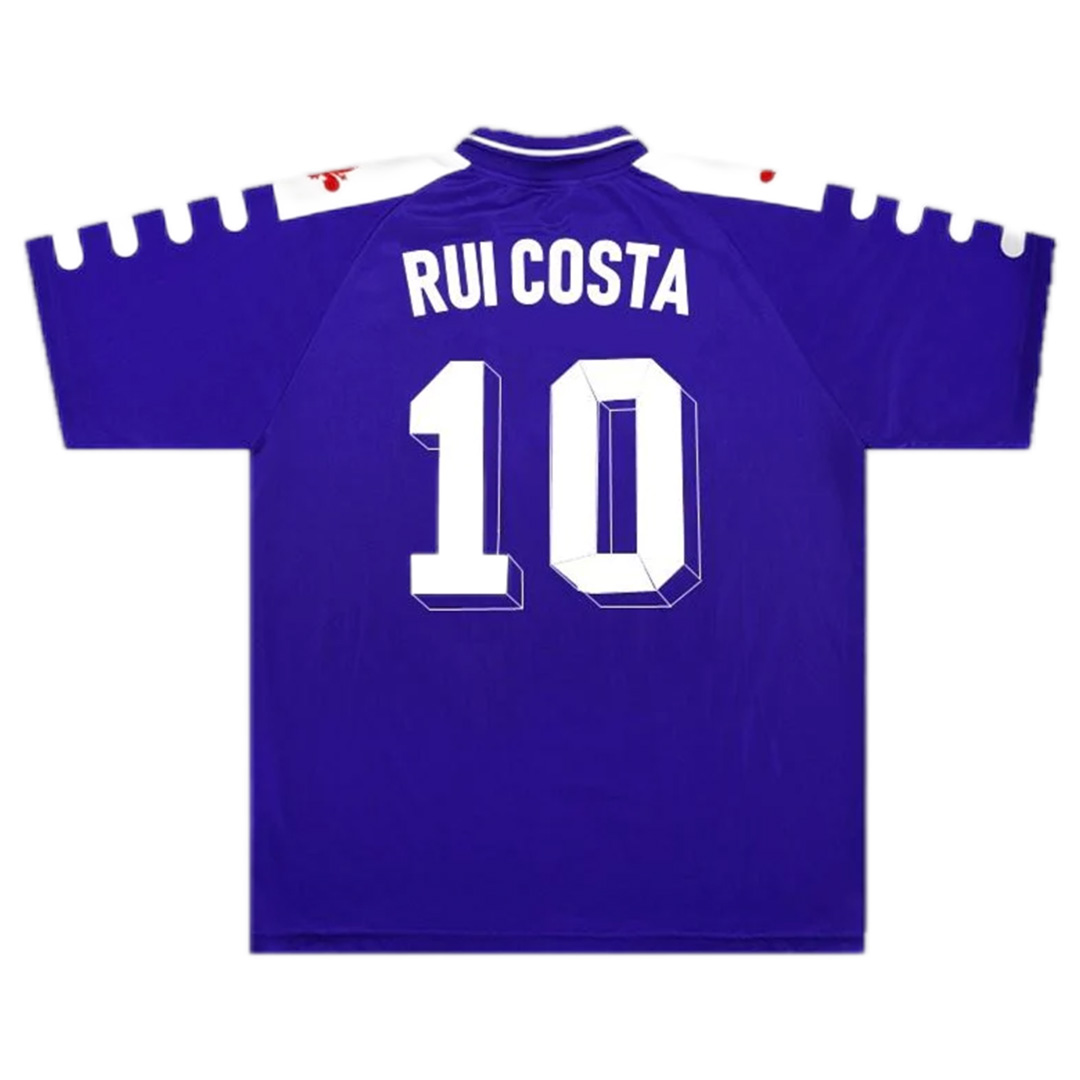 RUI COSTA #10 Retro Fiorentina Home Jersey 1998/99 - minejerseys