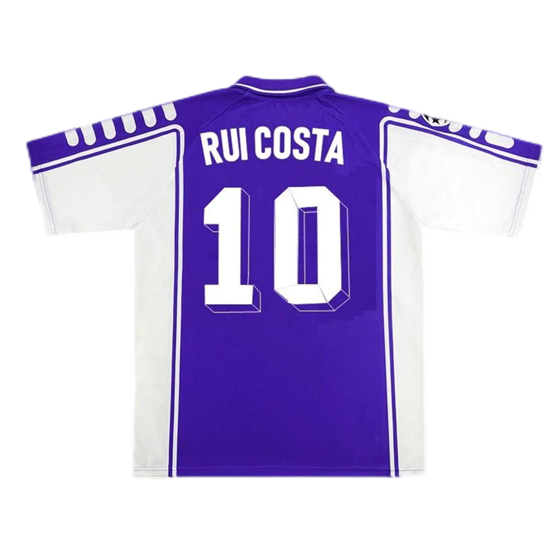 RUI COSTA #10 Retro Fiorentina Home Jersey 1999/00 - minejerseys