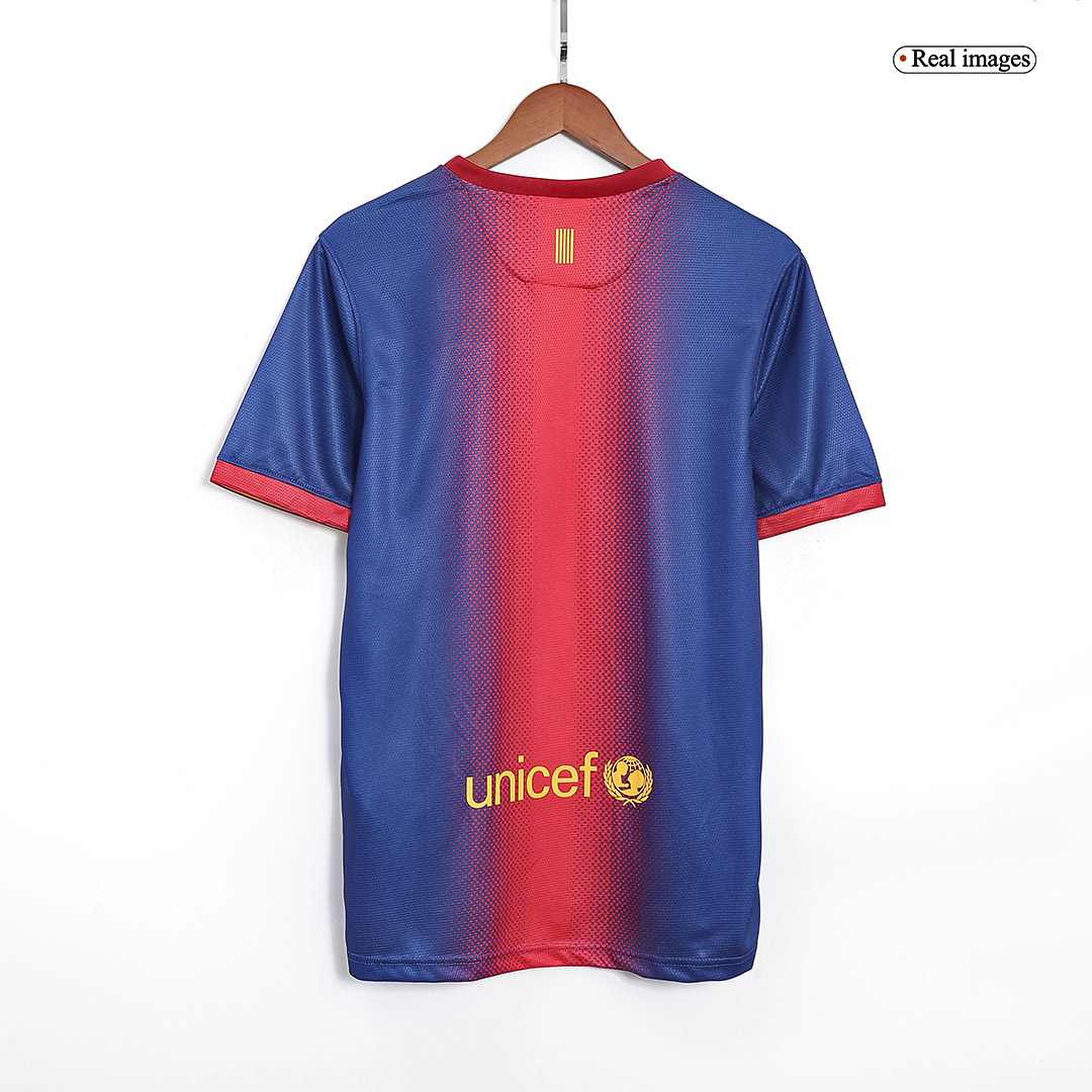 Messi #10 Retro Barcelona Home Jersey 2012/13 - minejerseys