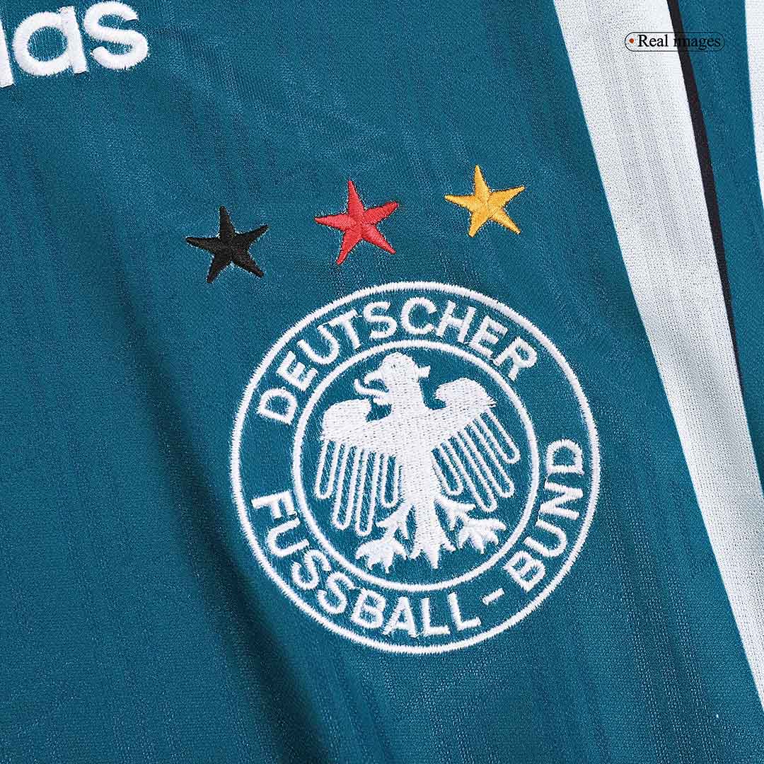 Möller #7 Retro Germany Away Jersey Euro Cup 1996 - minejerseys