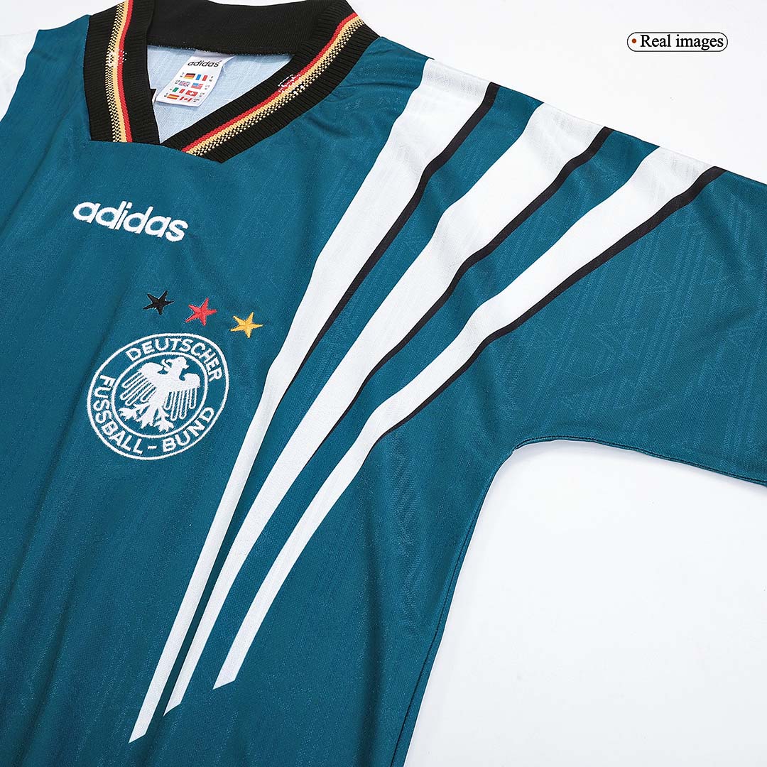 Möller #7 Retro Germany Away Jersey Euro Cup 1996 - minejerseys