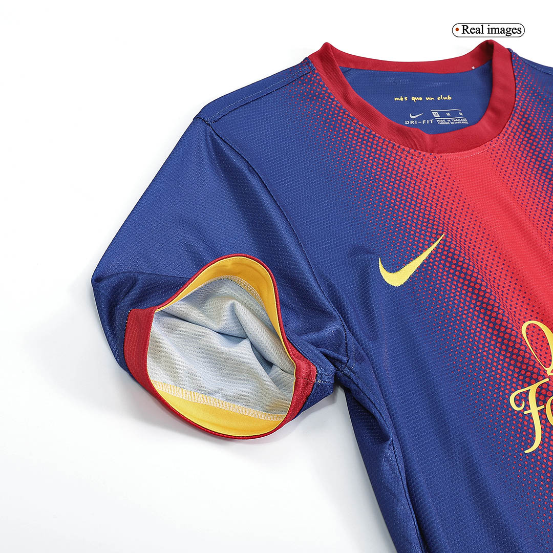 Messi #10 Retro Barcelona Home Jersey 2012/13 - minejerseys