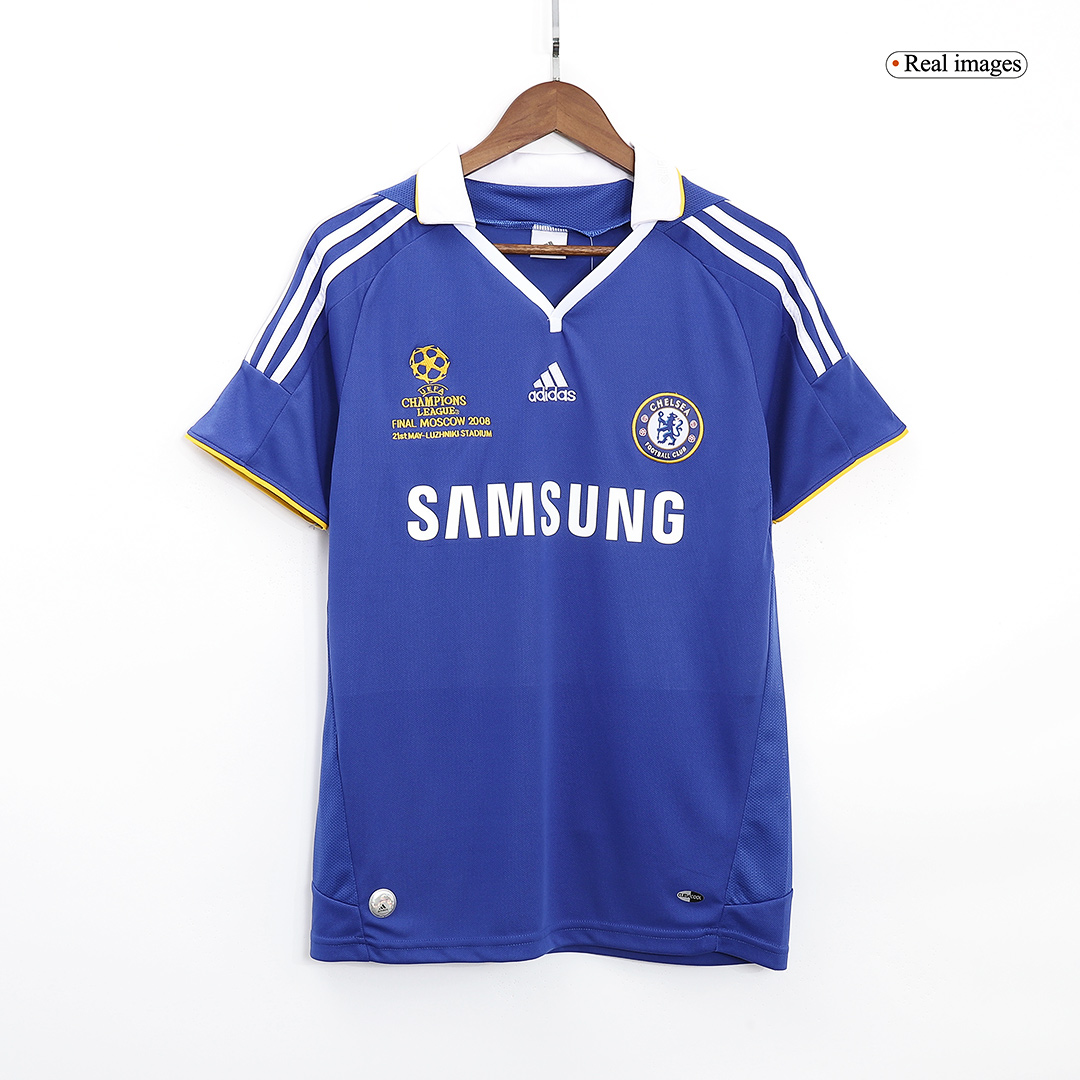 Retro Chelsea UCL Final Home Jersey 2008 - minejerseys