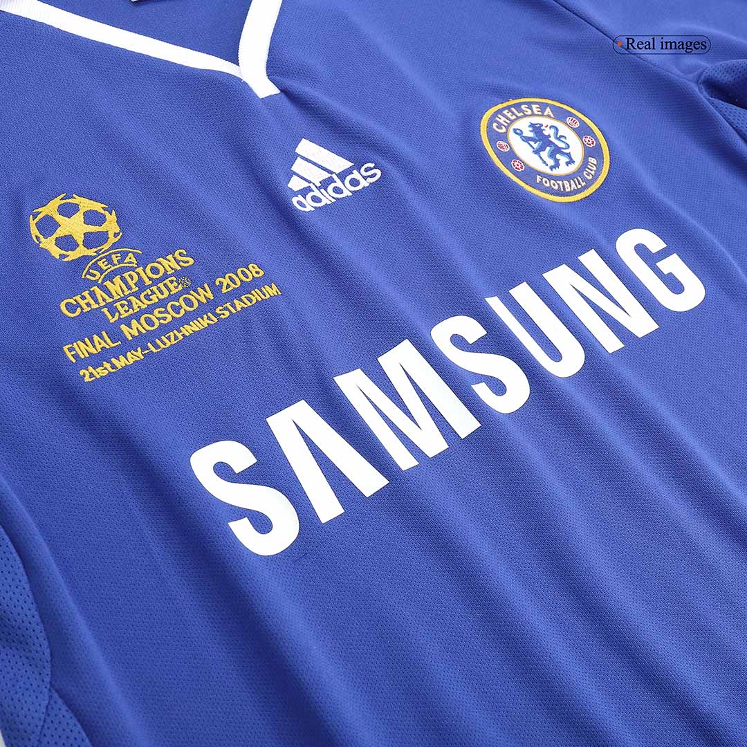Retro Chelsea UCL Final Home Jersey 2008 - minejerseys