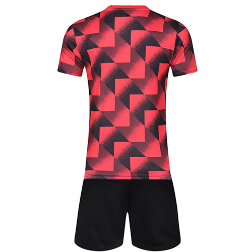 Customize Team Jersey Kit(Shirt+Short) Red 728 - minejerseys