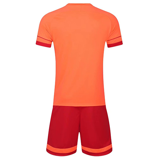 NK-762 Customize Team Jersey Kit(Shirt+Short) Orange - minejerseys