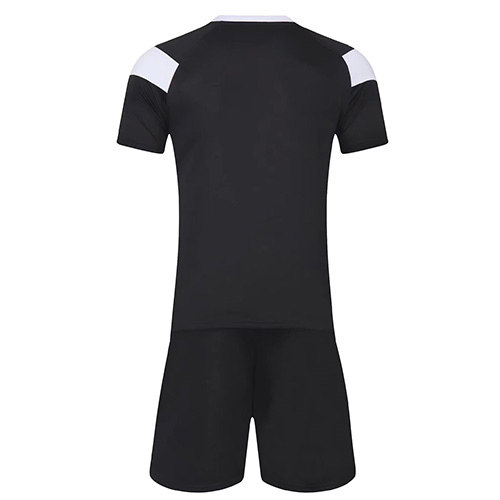 NK-761 Customize Team Jersey Kit(Shirt+Short) Black - minejerseys
