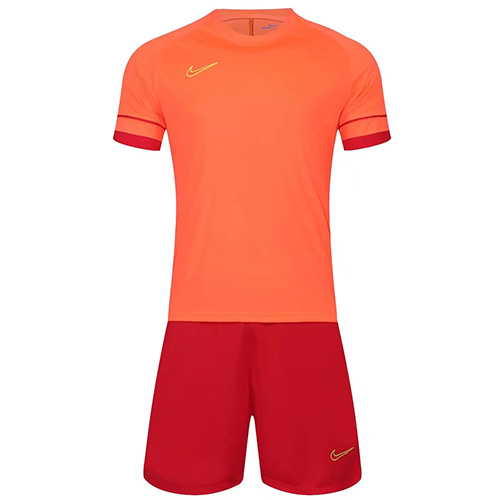 NK-762 Customize Team Jersey Kit(Shirt+Short) Orange - minejerseys