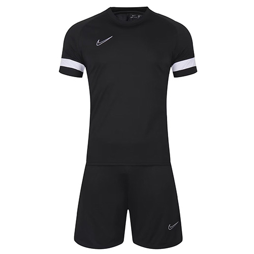 NK-762 Customize Team Jersey Kit(Shirt+Short) Black - minejerseys