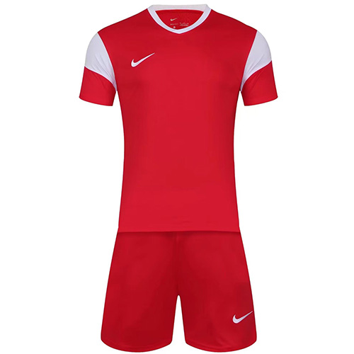NK-761 Customize Team Jersey Kit(Shirt+Short) Red - minejerseys