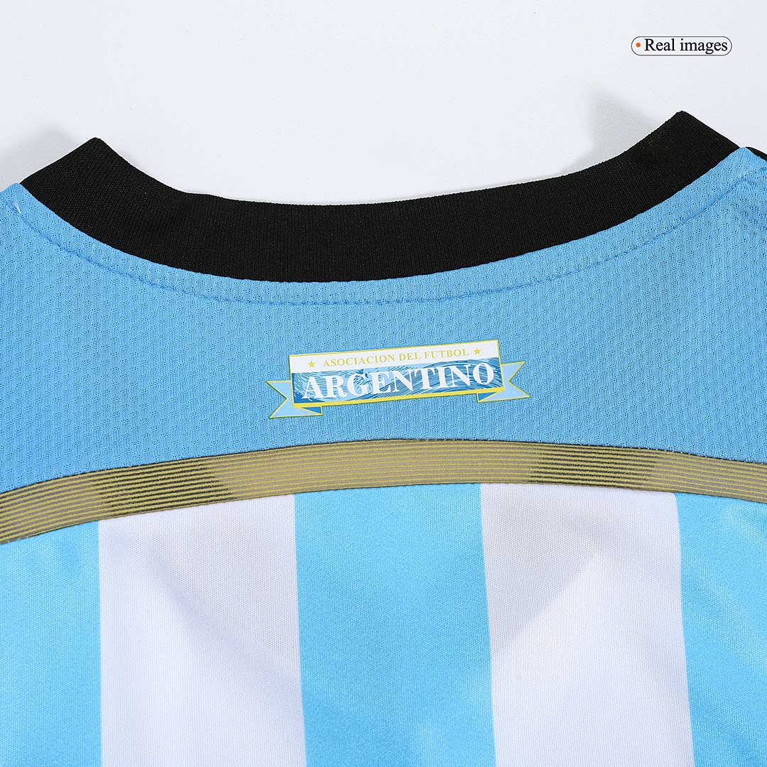 Messi #10 Retro Argentina Home Jersey 2014/15 - minejerseys