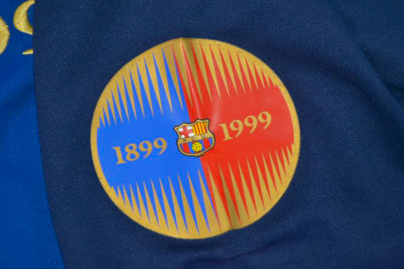Retro Barcelona Home Long Sleeve Jersey 1999/00 - minejerseys