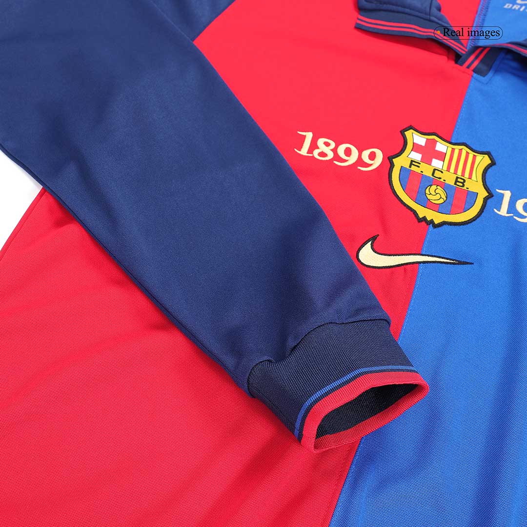 Retro Barcelona Home Long Sleeve Jersey 1999/00 - minejerseys