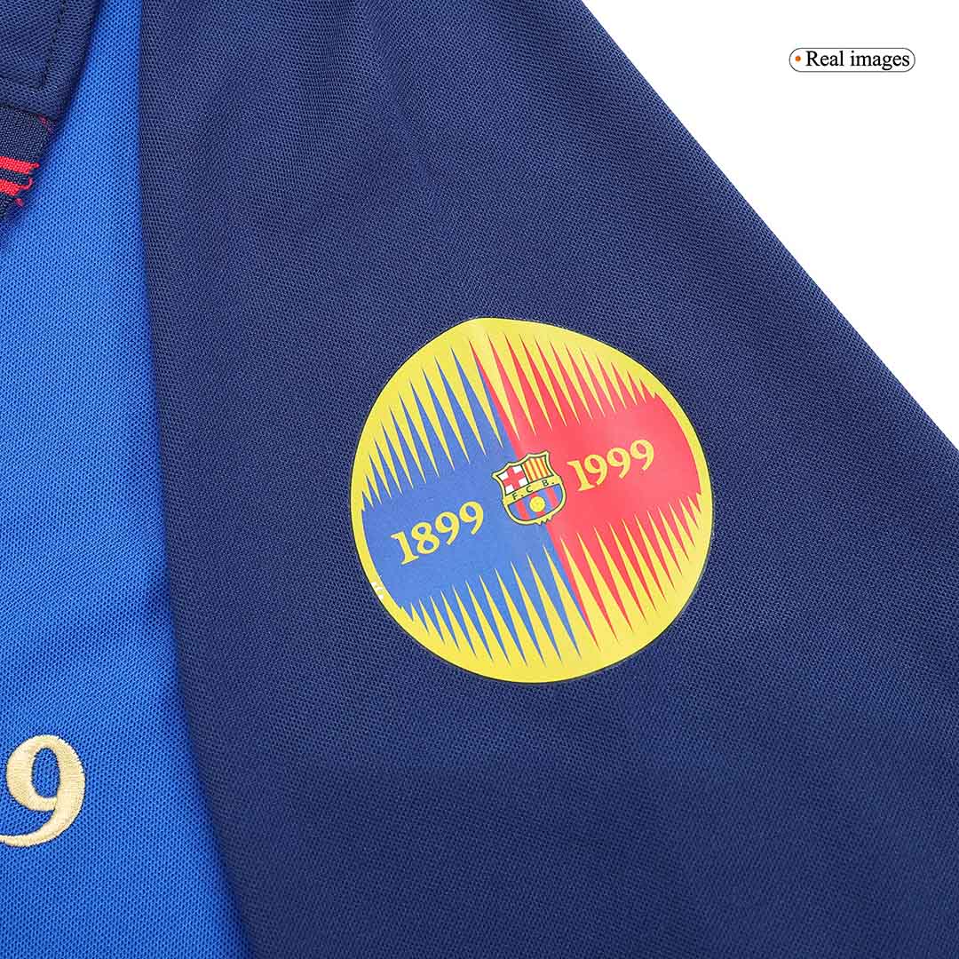 Retro Barcelona Home Long Sleeve Jersey 1999/00 - minejerseys