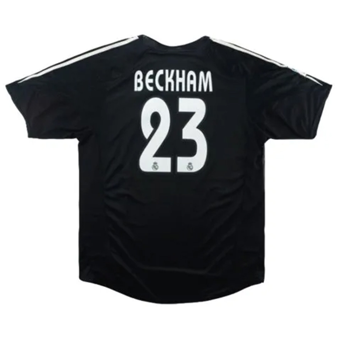 BECKHAM #23 Retro Real Madrid Away Jersey 2004/05 - minejerseys