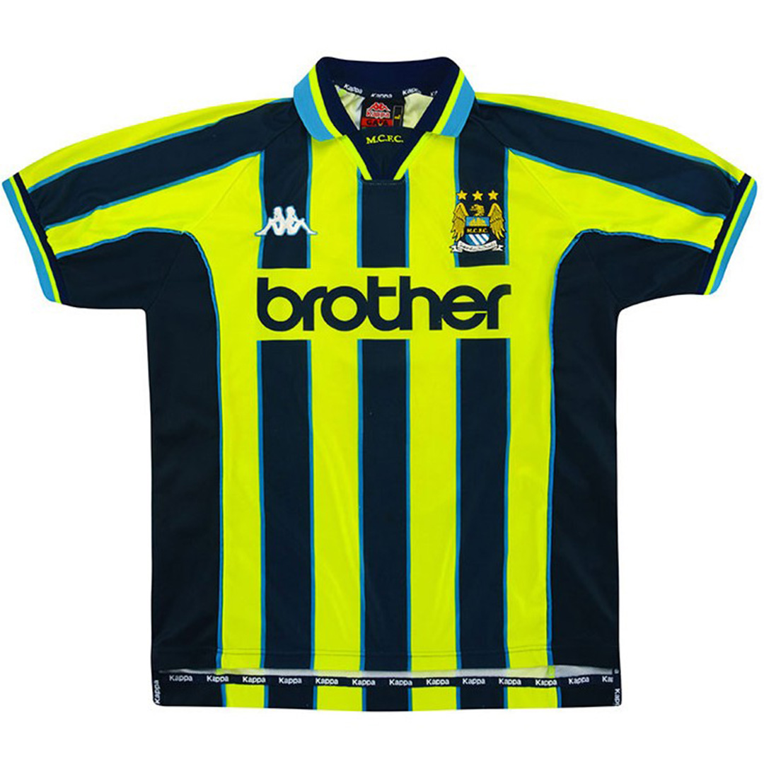 Retro Manchester City Away Jersey 1998/99 - minejerseys