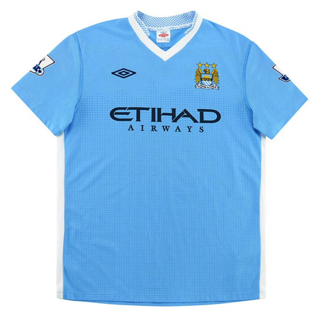 Retro Manchester City Home Jersey 2011/12 - minejerseys