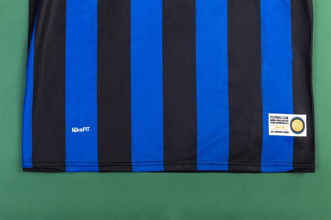 Retro Inter Milan 100th Anniversary Home Jersey 2007/08 - minejerseys