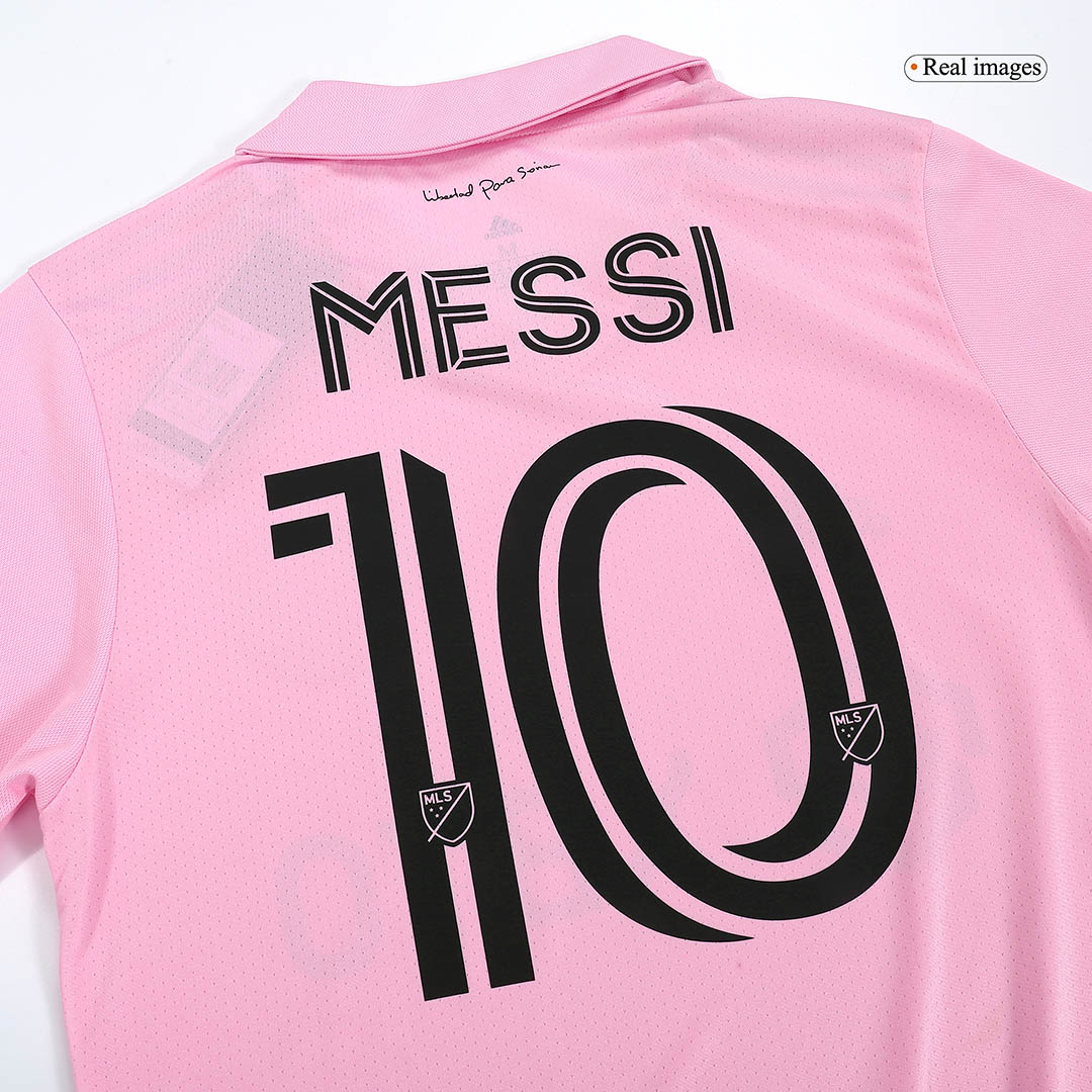 [Super Replica] Inter Miami Messi #10 Jersey The Heart Beat Kit Player Version 2022 - minejerseys