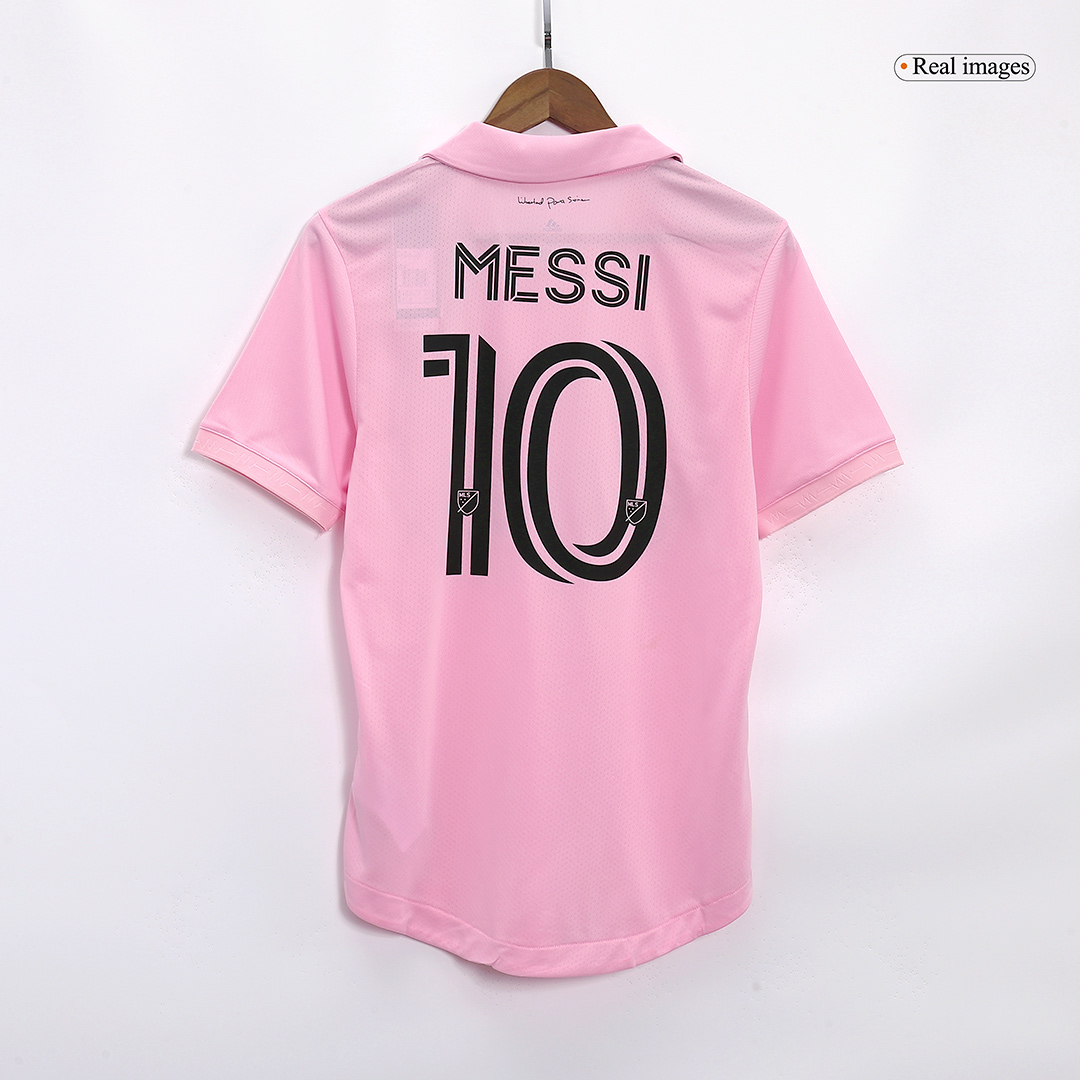[Super Replica] Inter Miami Messi #10 Jersey The Heart Beat Kit Player Version 2022 - minejerseys