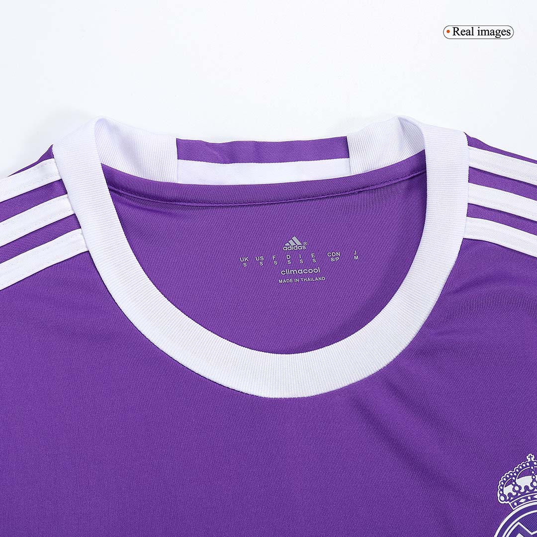 Retro Real Madrid Long Sleeve Away Jersey 2016/17 - minejerseys