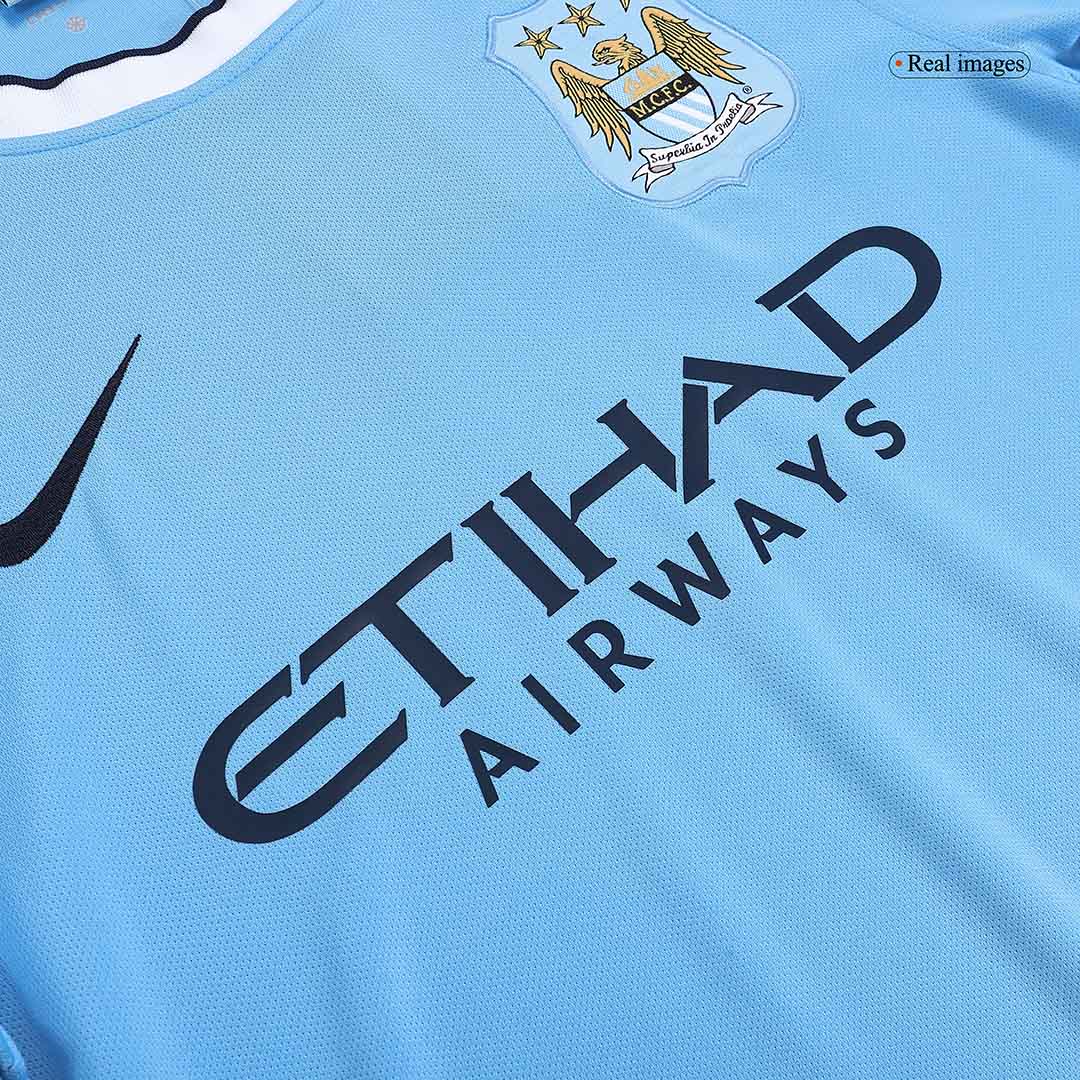 Retro Manchester City Home Jersey 2013/14 - minejerseys