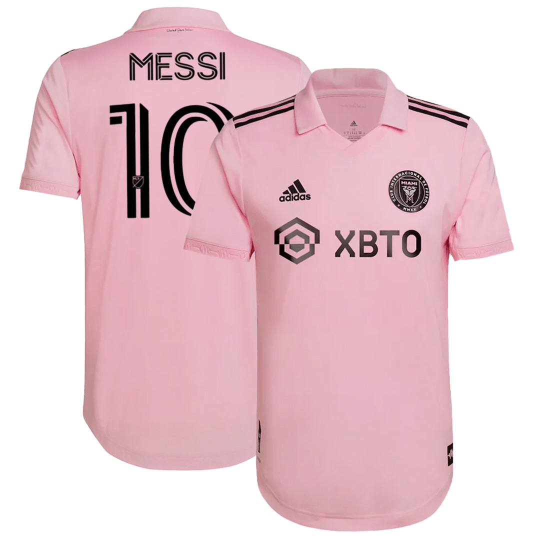[Super Replica] Inter Miami Messi #10 Jersey The Heart Beat Kit Player Version 2022 - minejerseys