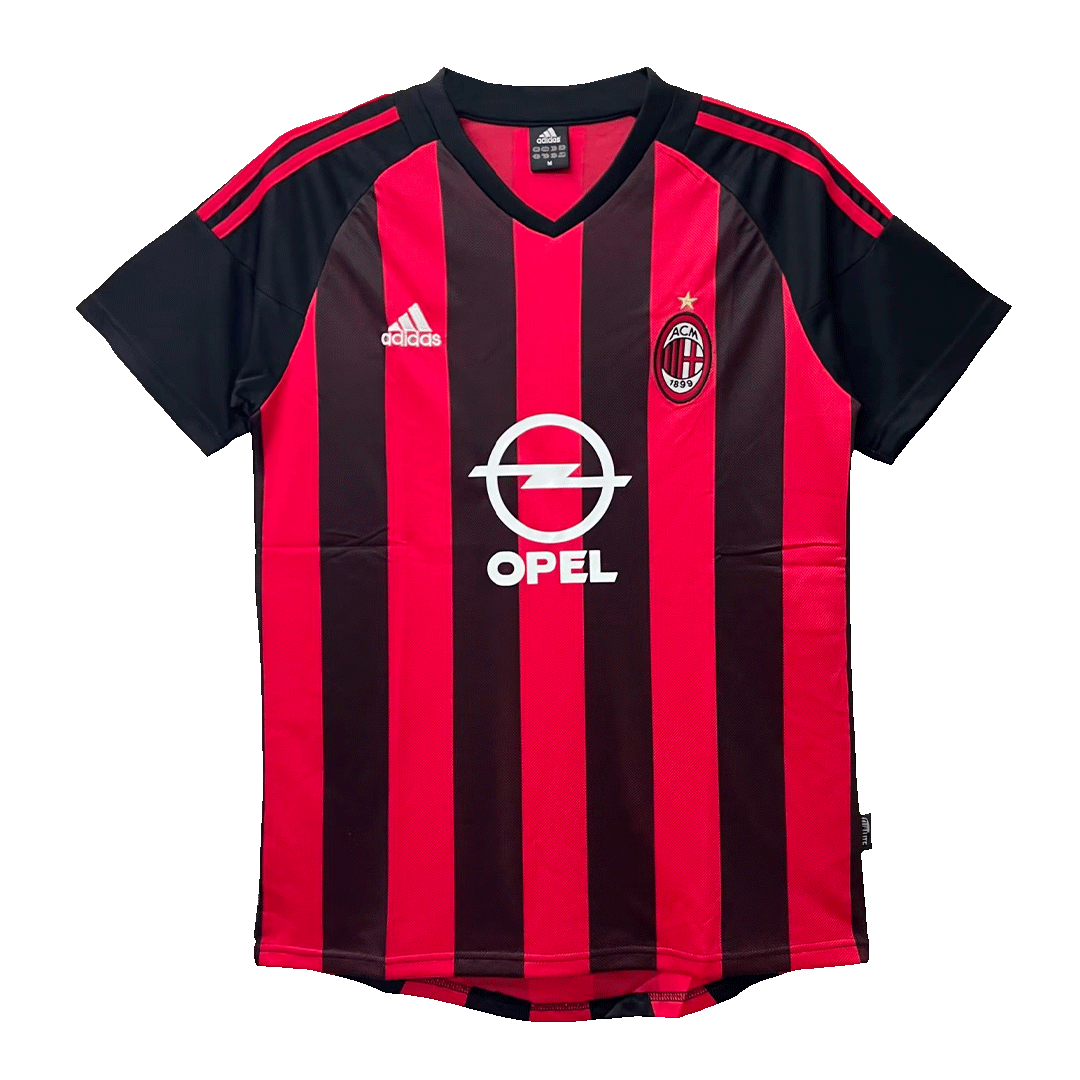 Retro AC Milan Home Jersey 2002/03 - minejerseys