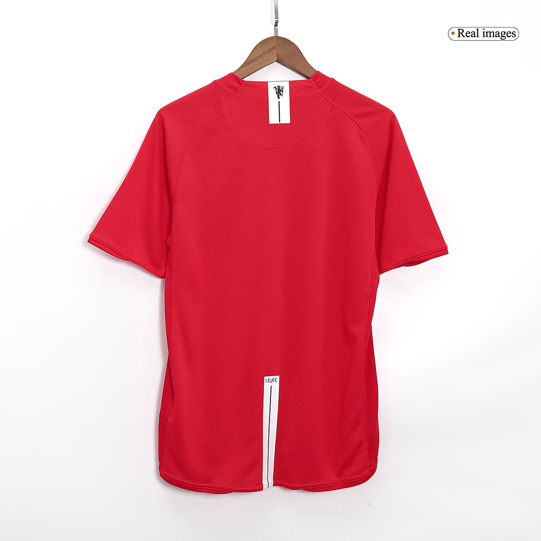 Retro Manchester United UCL Final Home Jersey 2007/08 - minejerseys